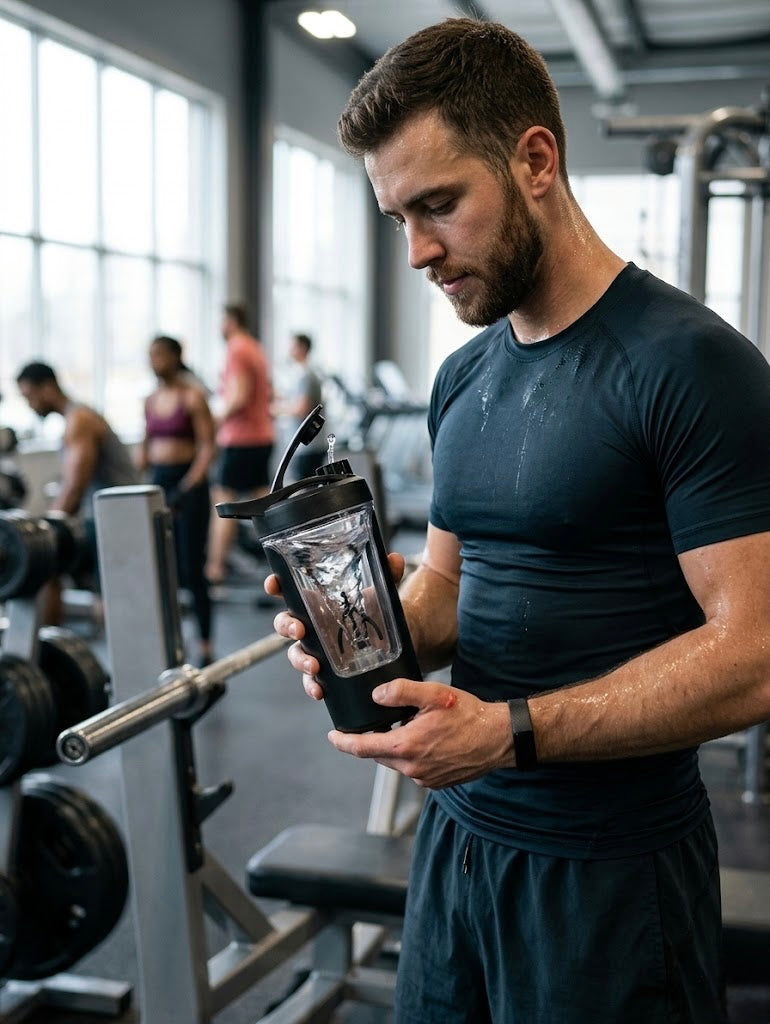 ApexKore Electric Protein Shaker Bottle