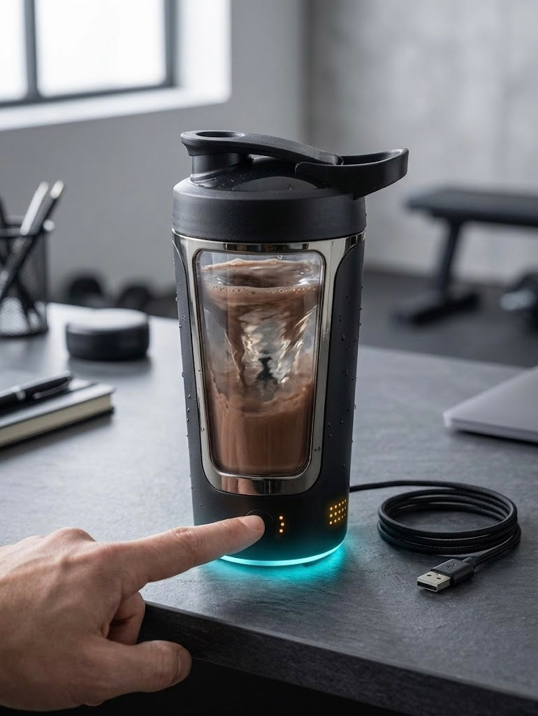ApexKore Electric Protein Shaker Bottle