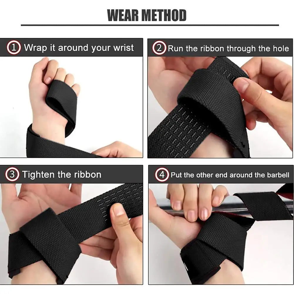 Anti Slip Wrist Wraps For Weightlifting